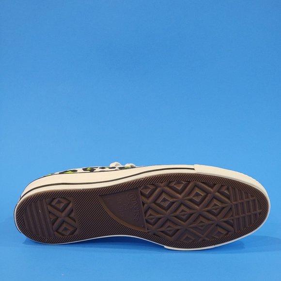 Converse Chuck 70 Ox Low Neon Leopard Sneakers 164410C NWT - Picture 4 of 6